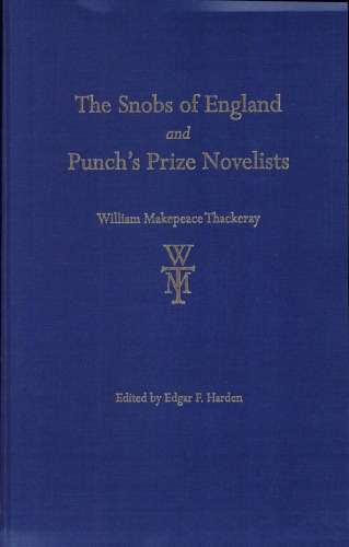 The Snobs of England and Punch's Prize Novelists ()