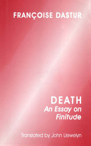Death: An Essay on Finitude