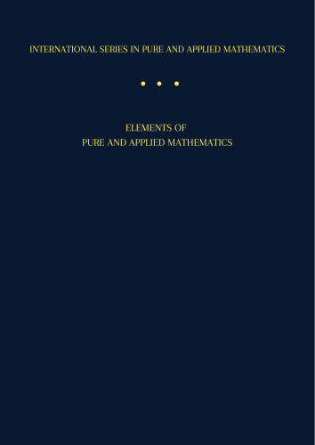 Elements of pure and applied mathematics