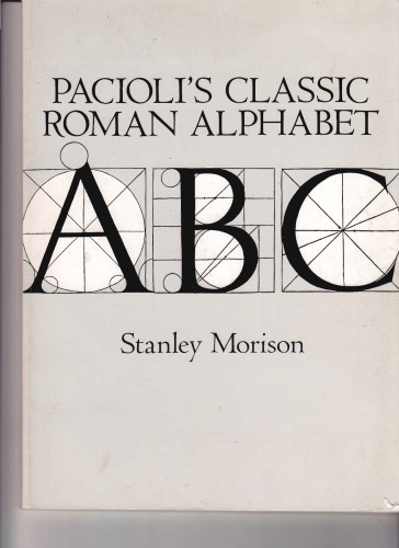 Pacioli’s Classic Roman Alphabet