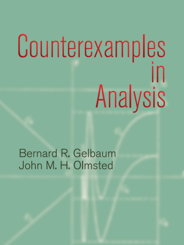 Counterexamples in Analysis