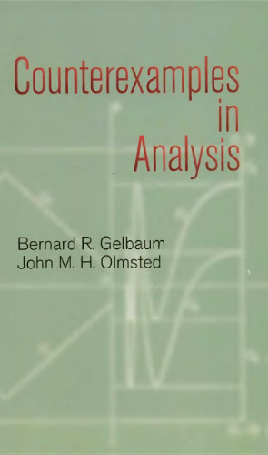 Counterexamples in Analysis