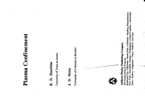 Plasma Confinement