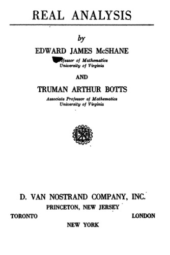 Real analysis