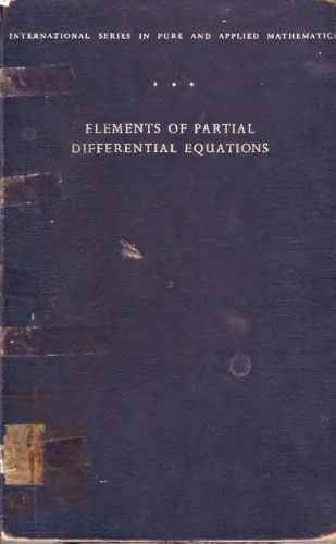 Elements of partial differential equations