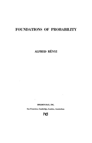 Probability Theory (Dover Books on Mathematics)