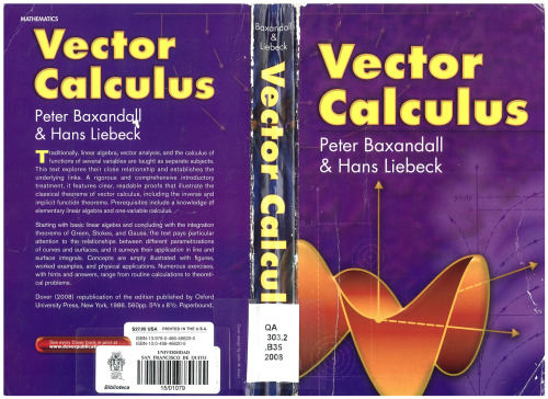 Vector Calculus