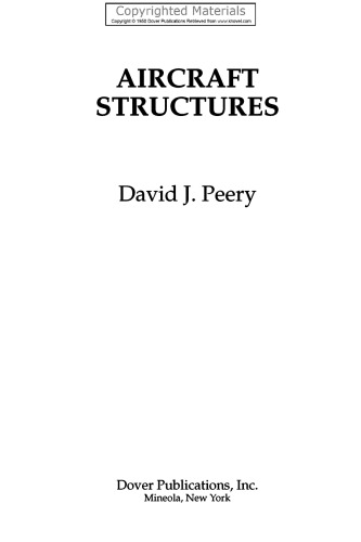 Aircraft Structures