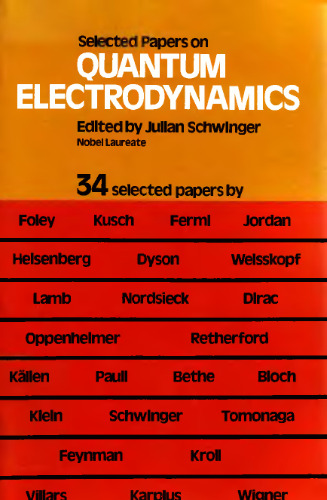 Selected Papers on Quantum Electrodynamics