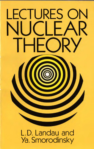 Lectures on nuclear theory
