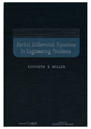 Partial Differential Equations In Engineering Problems