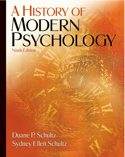 A History of Modern Psychology