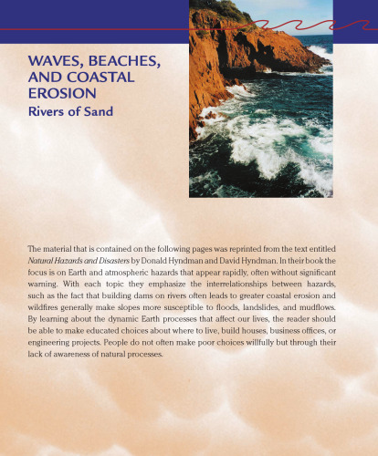 Waves, Beaches, and Coastal Erosion: Rivers of Sand