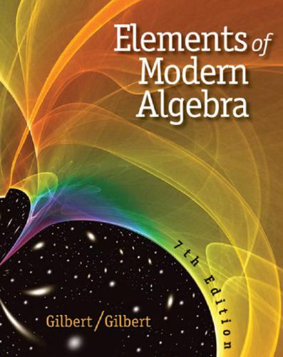 Elements of Modern Algebra