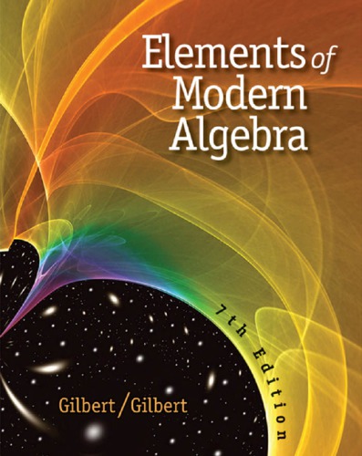 Elements of modern algebra