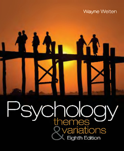 Psychology: Themes and Variations (with Concept Charts)
