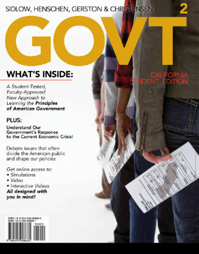 Govt, 2011 California Student Edition