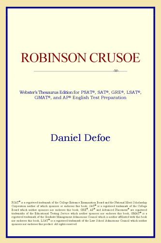 Robinson Crusoe (Webster's Thesaurus Edition)