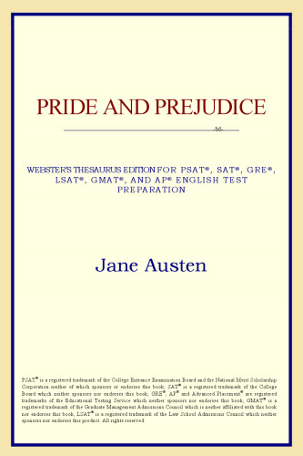 Pride and Prejudice (Webster's Thesaurus Edition)