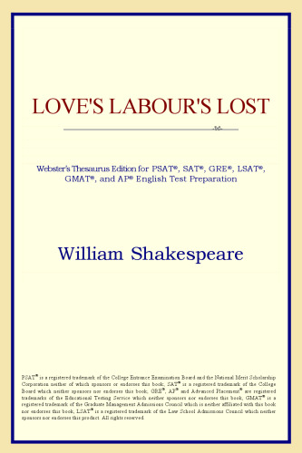 Love's Labour's Lost (Webster's Thesaurus Edition)