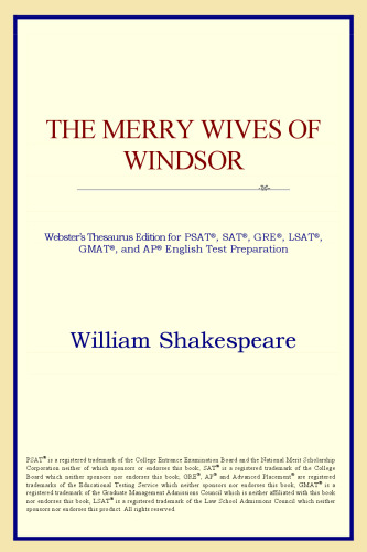 The Merry Wives of Windsor (Webster's Thesaurus Edition)