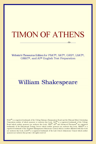 Timon of Athens (Webster's Thesaurus Edition)