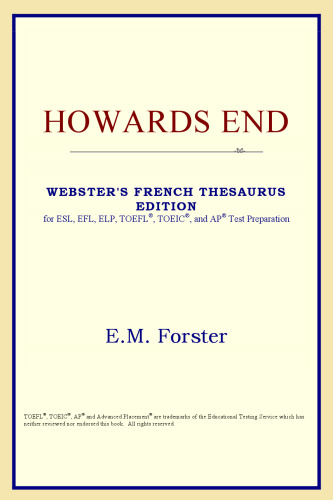 Howards End (Webster's French Thesaurus Edition)