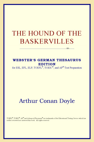 The Hound of the Baskervilles (Webster's German Thesaurus Edition)