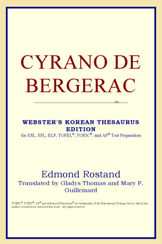 Cyrano de Bergerac (Webster's Korean Thesaurus Edition)