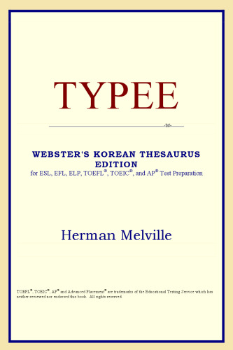 Typee (Webster's Korean Thesaurus Edition)