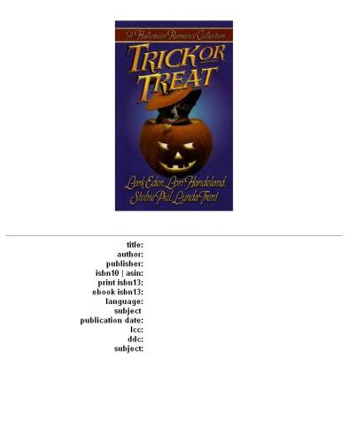 Trick or Treat