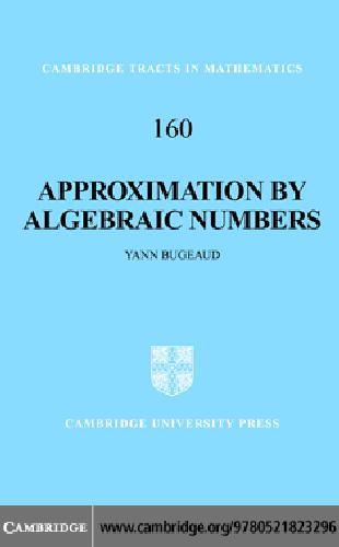 Approximation by Algebraic Numbers