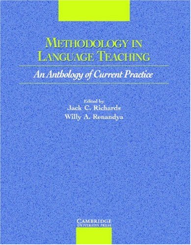 Methodology in Language Teaching: An Anthology of Current Practice