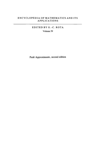 Pade approximants
