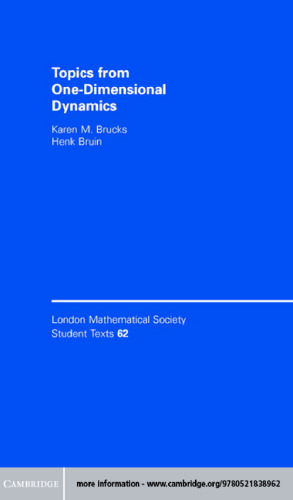 Topics from One-Dimensional Dynamics