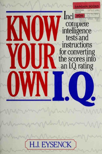 Know Your Own I.Q.