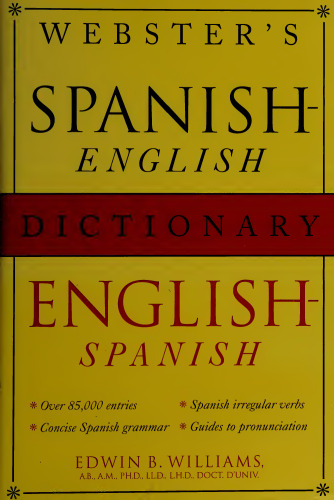 Webster's Spanish-English/English-Spanish Dictionary