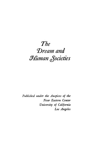 The Dream and Human Societies