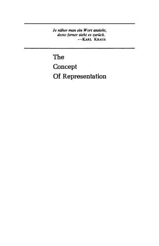 The Concept of Representation