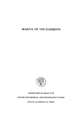 On the Elements
