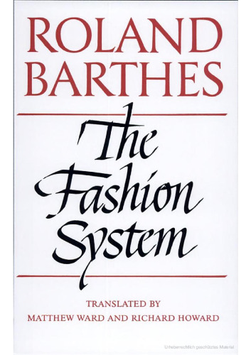 The Fashion System