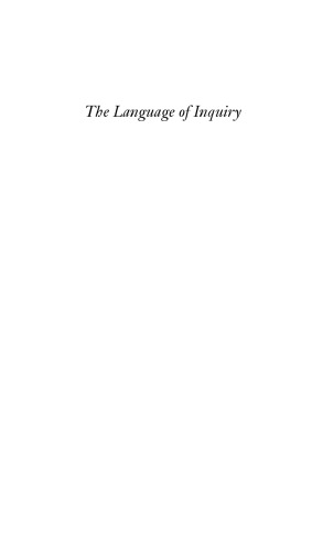 The language of inquiry