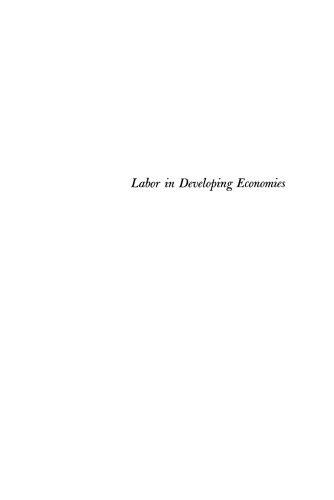 Labor in Developing Economies