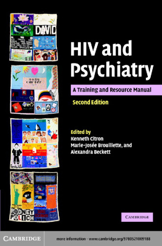 HIV and Psychiatry: Training and Resource Manual