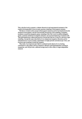 Macroscopic Quantum Tunneling of the Magnetic Moment