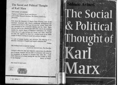 The Social and Political Thought of Karl Marx
