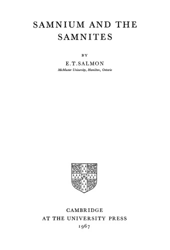Samnium and the Samnites