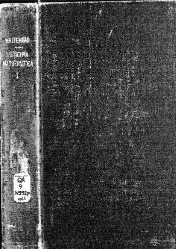 Principia Mathematica