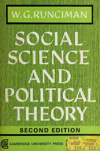 Social Science and Political Theory