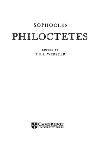 Sophocles: Philoctetes